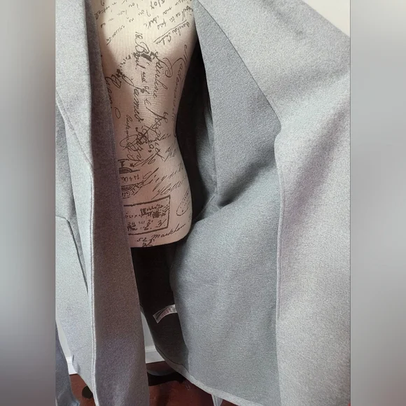 Gap Factory Light Gray Relaxed Topcoat In XXL - Picture 11 of 13